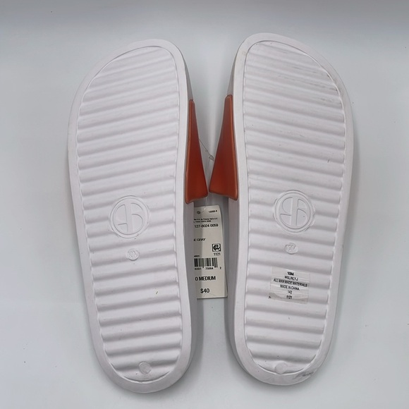 NWT Sports Illustrated White / Peach Sandals Size 10 Medium - Picture 3 of 8